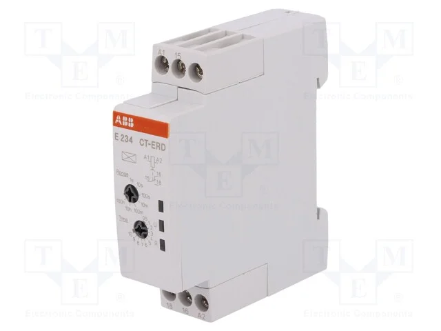 Rel&eacute; Temporizado, 0,05s&divide;100h, Spdt, 250vac/5a, Uten: 24&divide;240vac
