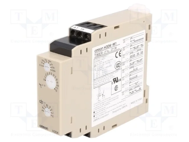 Rel&eacute; Temporizado, 0,1s&divide;1200h, Spdt, 250vac/5a, Uten: 24&divide;240vac