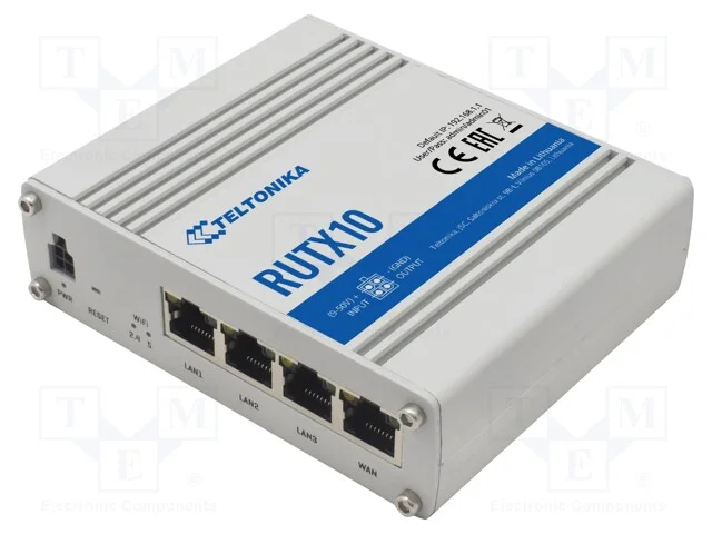 Router, N&uacute;mero de Portos: 4, 9&divide;50vdc, Rj45, 8kbsram,256mbflash