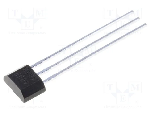 Sensor: Halla, Bipolar, To92, -55&divide;55gs, Uten: 3&divide;24vdc