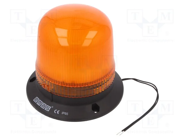 Sinalizador: luminoso, amarelo, IT, 12&divide;24VDC, 12&divide;.