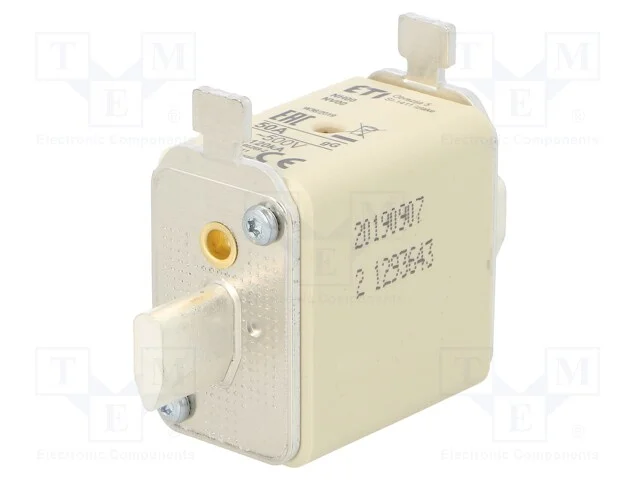 Fus&iacute;vel: Baixa Tens&atilde;o, Gg, 50a, 500vac, Cer&acirc;mico,Industrial, Nh00