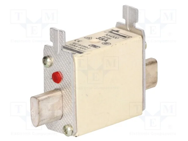 Fus&iacute;vel: Baixa Tens&atilde;o, 35a, 500vac, 250vdc, Cer&acirc;mico,Industrial
