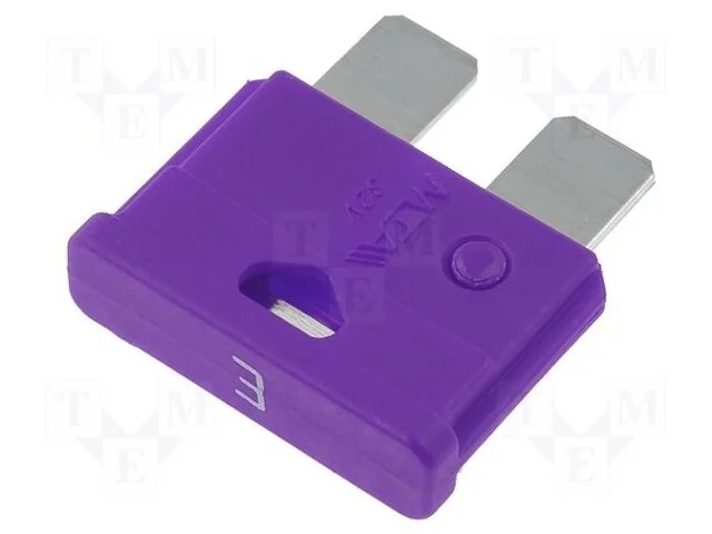 Fus&iacute;vel: Baixa Tens&atilde;o, 3a, 32vdc, Automotivo, 19mm, Unival