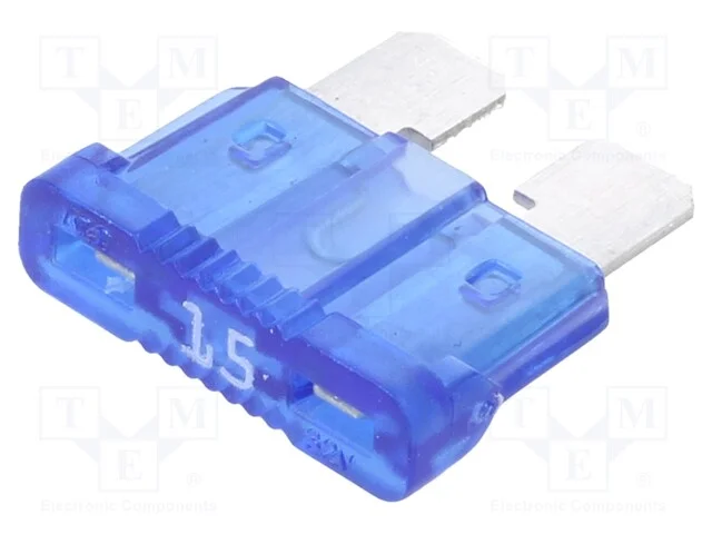 Fus&iacute;vel: Baixa Tens&atilde;o, 15a, 32vdc, Automotivo, 19,1mm, Unival