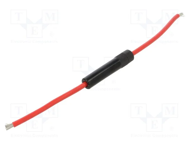 Tomada, fus&iacute;veis cil&iacute;ndricos, 6,3x32mm, Imax: 30A.