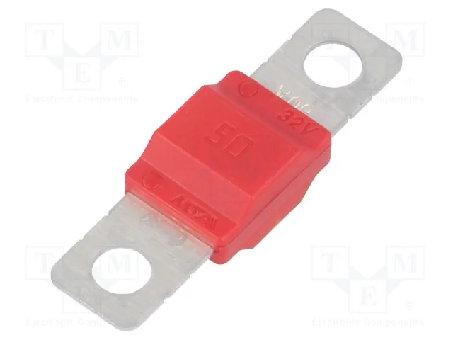 Fus&iacute;vel: Baixa Tens&atilde;o, 50a, 32vdc, Automotivo, 40mm, Midival