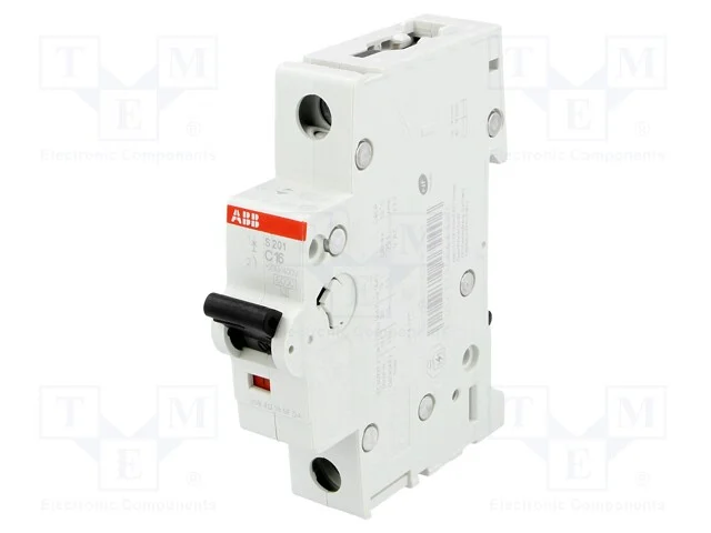 Disjuntor Contra Sobreintensidades, 230/400vac, Inom: 16a, Car: C