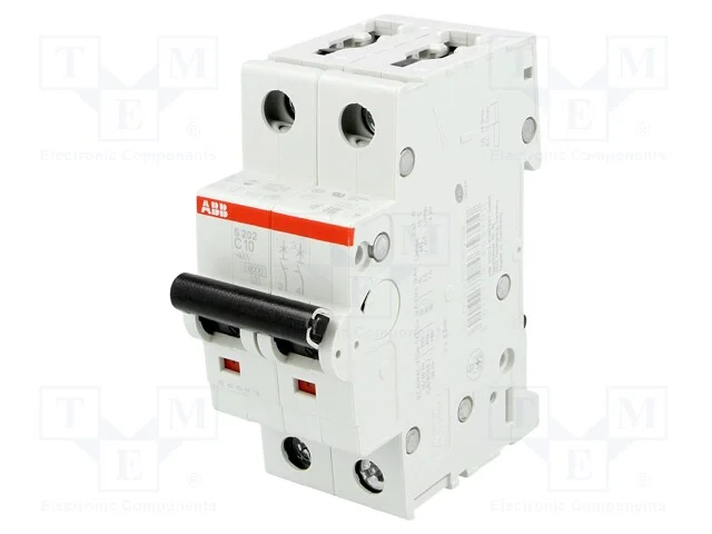 Disjuntor contra sobreintensidades; 230/400VAC; Inom: 10A; Car: C