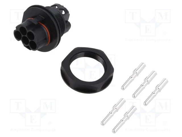 Conector: de alimenta&ccedil;&atilde;o, macho, 8mm2, terminal p.