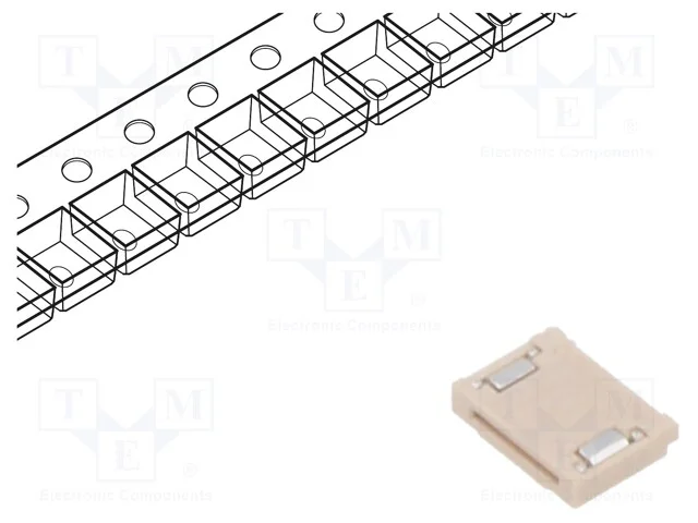 Conector: Ffc/Fpc, Easy-On, Pin: 6, Smt, Horizontais, 50v, 500ma