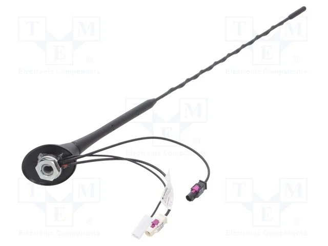 Antena, de teto, 0,4m, AM,DAB,FM, Fiat,Renault,Se.