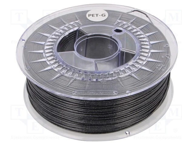 Filamento: Pet-G, : 1,75mm, Cinzento Gal&aacute;ctico, 220&divide;250c, 1kg