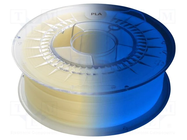 Filamento: PLA, : 1,75mm, azul escuro, 200&divide;235C, .