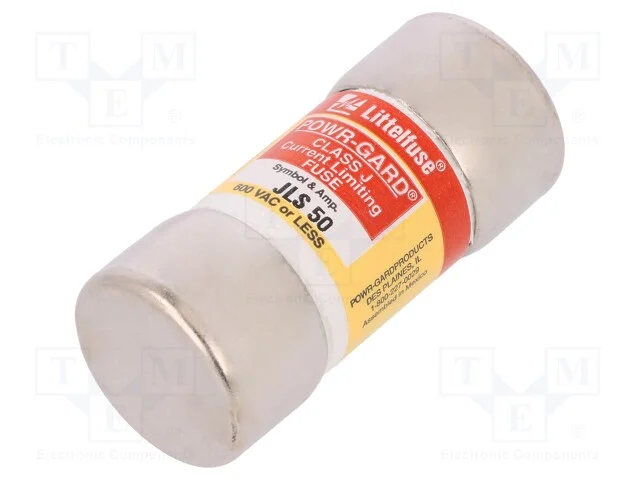 Fus&iacute;vel: Baixa Tens&atilde;o, R&aacute;pido, 50a, 600vac, Industrial, 27x60,3mm