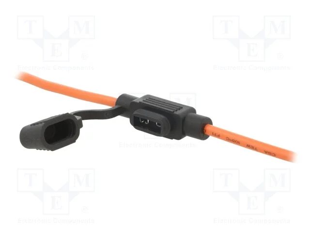 Tomada, 11,1mm, 30A, com fio, Sa&iacute;: cabo x2, Conta.