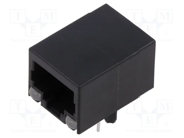 Tomada, Rj45, Pin: 8, com D&iacute;odo Led, Sistema: 8p8c, Tht