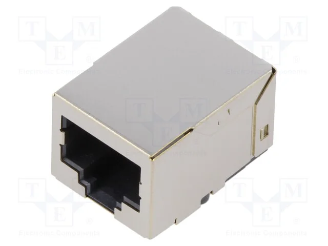 Tomada, Rj45, Pin: 8, Blindadas, Sistema: 8p8c, para Pcb,Trinco Pcb