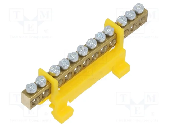 Conector: bloco terminal, faixas: 1, bra&ccedil;adeiras:.