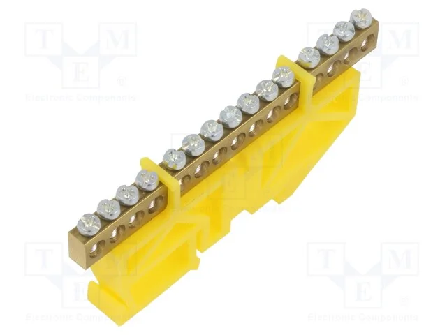 Conector: bloco terminal, faixas: 1, bra&ccedil;adeiras:.