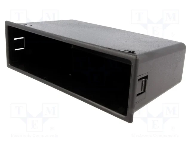 Cassete R&aacute;dio, 2 Iso, Preta, 58x188mm