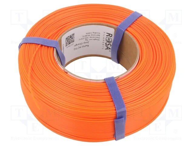 Filamento: Pctg, 1,75mm, Juicy Orange, 240&divide;270c, 1kg, Rosa-4172