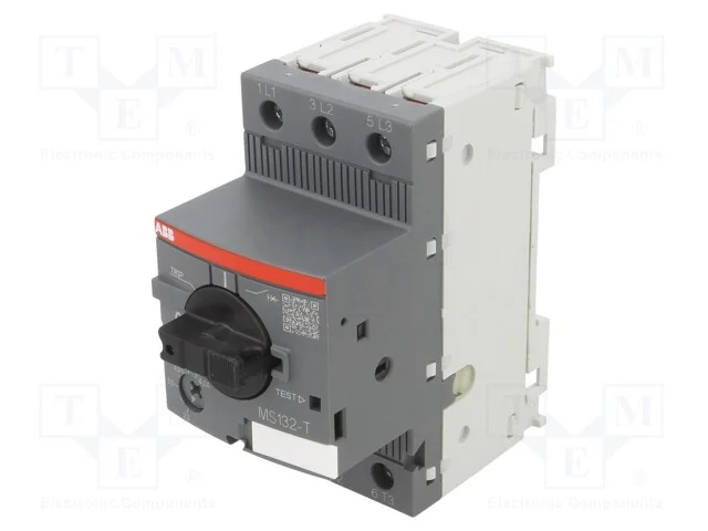 Disjuntor de motor, 690VAC, para trilho DIN, IP20.