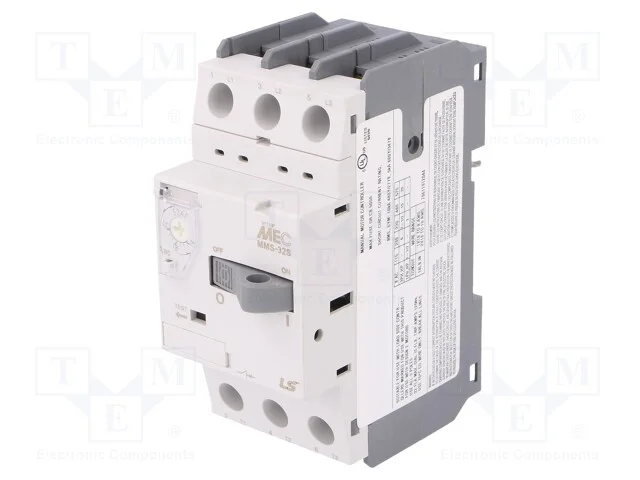 Disjuntor de motor, 7,5kW, 220&divide;690VAC, para trilh.