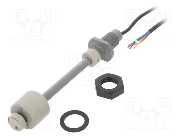 Sensor: N&iacute;vel de L&iacute;quido, -10&divide;120c, Cabo 1m, Mat: Polifenileno
