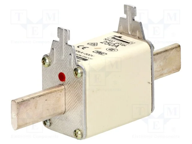 Fus&iacute;vel: Baixa Tens&atilde;o, Gg,Gl, 250a, 500vac, 250vdc, Nh02