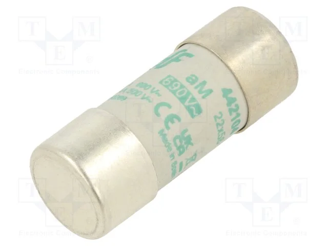 Fus&iacute;vel: Baixa Tens&atilde;o, Am, 4a, 690vac, 22x58mm