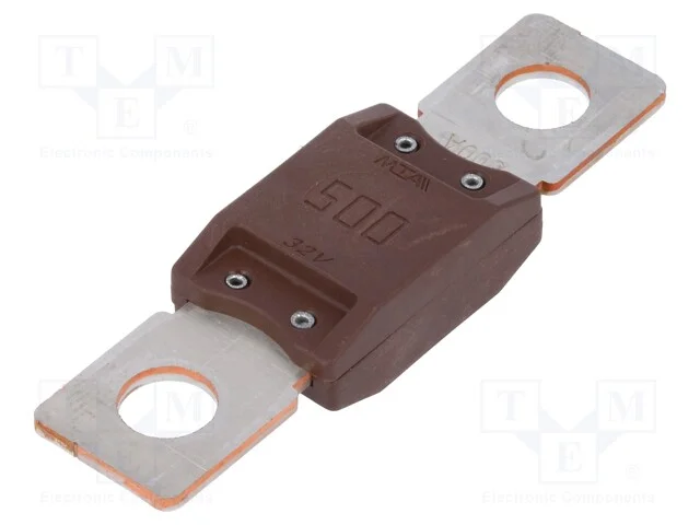 Fus&iacute;vel: Baixa Tens&atilde;o, 500a, 32vdc, Automotivo, 68,6mm
