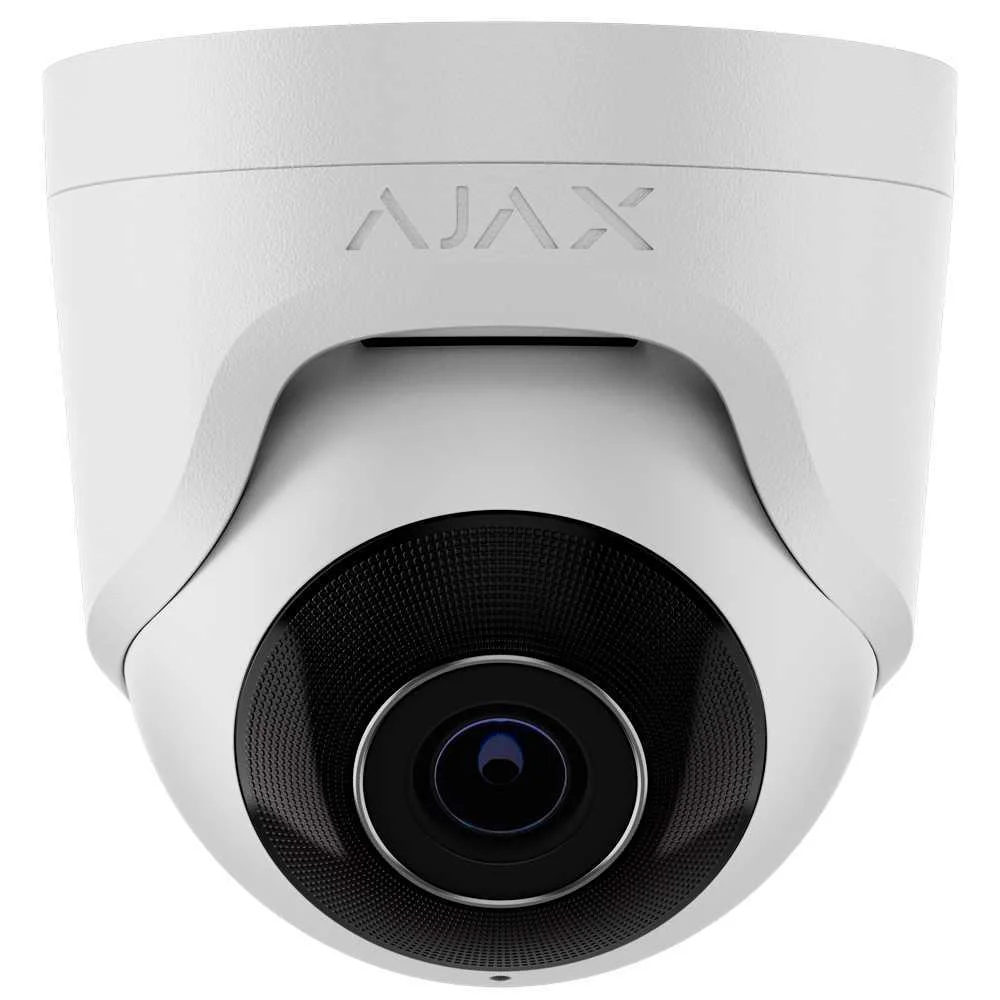 Ajax - C&acirc;mara Turret  Ip 8 Megapixel - Progressive Scan Cmos - Lente 2.8 Mm / Ir 35m / Mic - Prote&ccedil;&atilde;