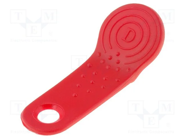 Suporte para Mem&oacute;ria de Pellets em Um Chaveiro; Vermelho