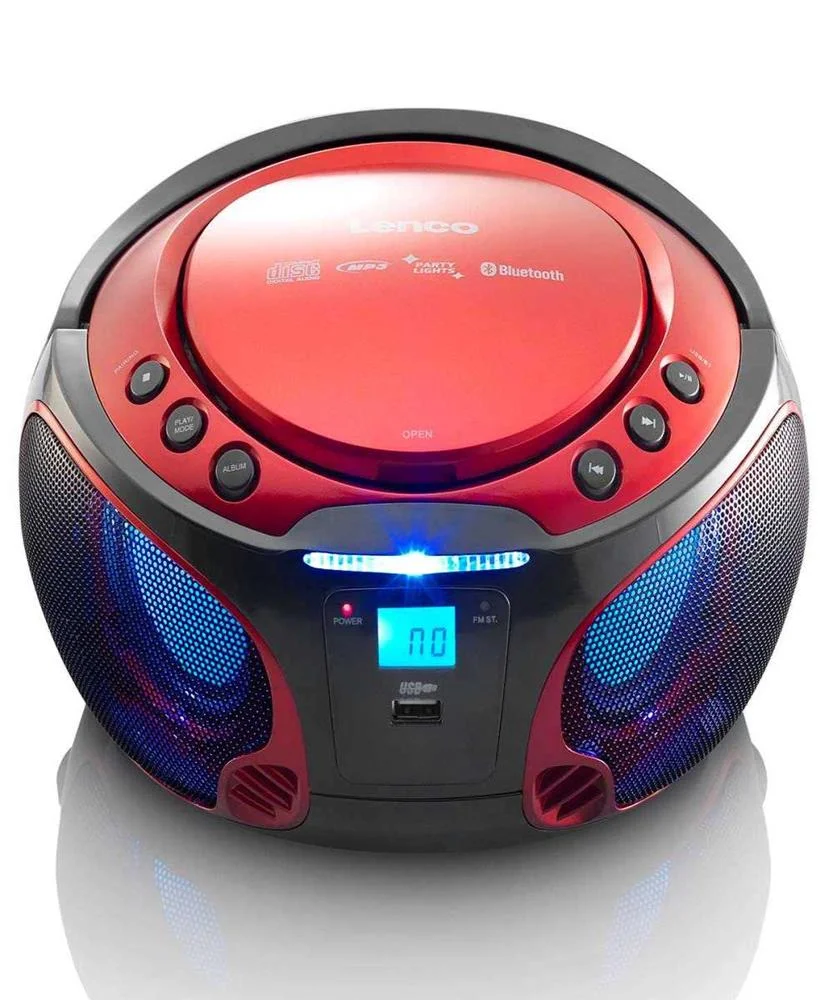 Scd-550rd R&aacute;dio Fm Port&aacute;til Cd/Mp3 Player