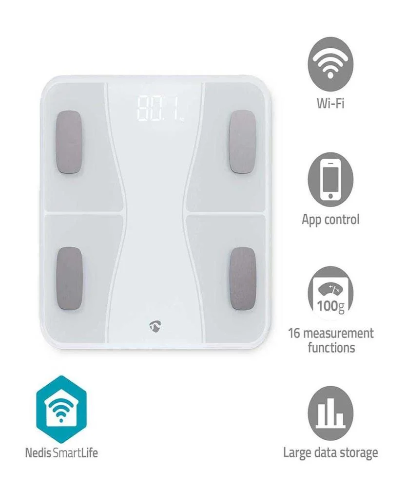 B&aacute;scula Pessoal Smartlife Bluetooth Agua / Bmi