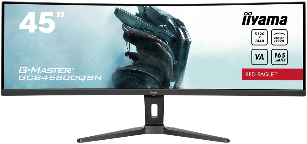 Monitor Curvo G-Master Va LED 44.5" Gcb4580dqsn-B1 Dual Qhd Preto - Iiyama