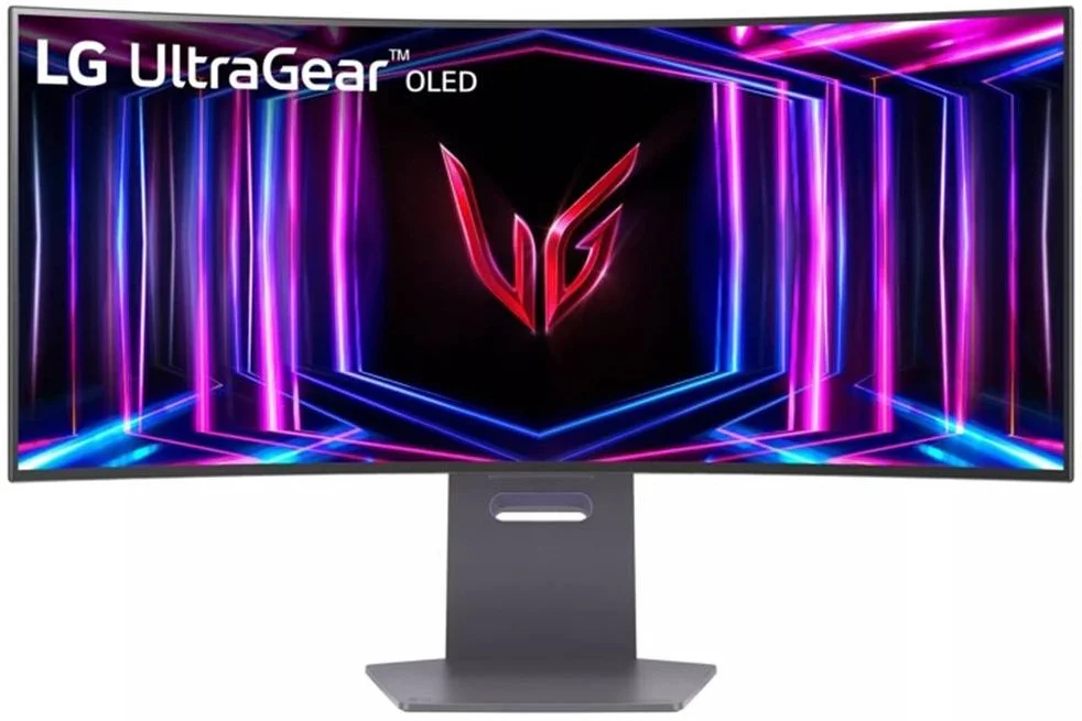 Lg 34" 34gs95qe-B Oled Curved Gaming Monitor Wqhd 21:9