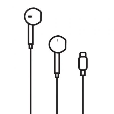 Auriculares Earpods C/ Conetor Lightning Branco - Apple