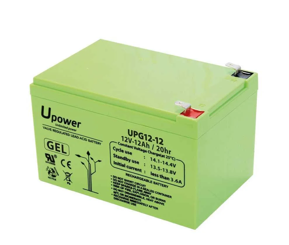 Bater&iacute;a Plomo Gel 12,0v/12ah