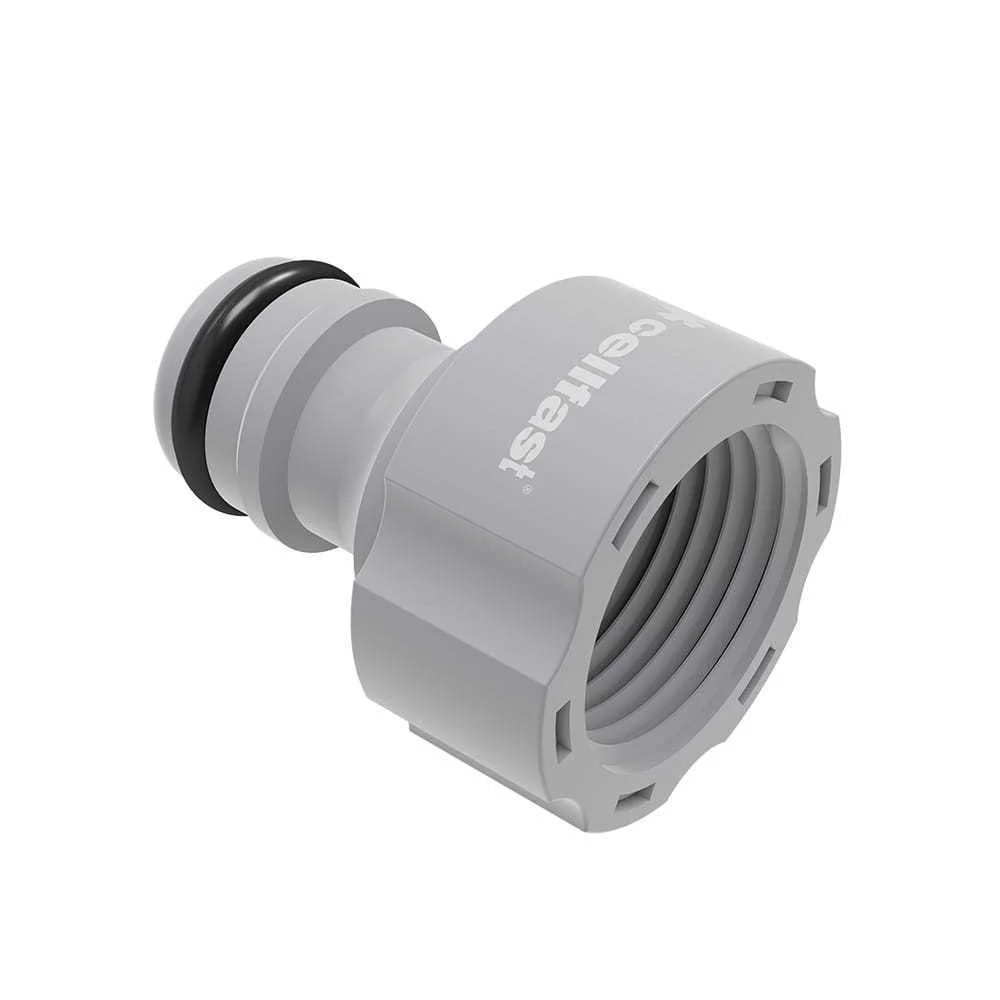 Conetor com Rosca F&ecirc;mea Ideal, &Oslash;12,5mm (1/2"). Ce.