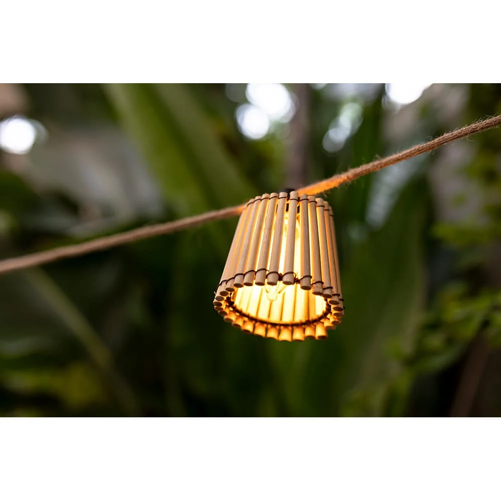 Grinalda Solar Okinawa 8m 10 L&acirc;mpadas Led