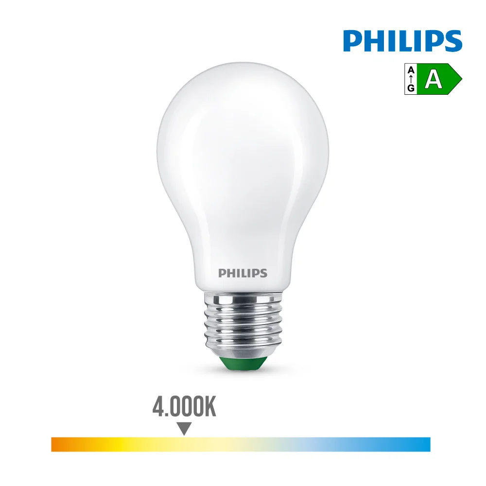 L&acirc;mpada Ultra Efficient LED Classic 4w 840im E27 .