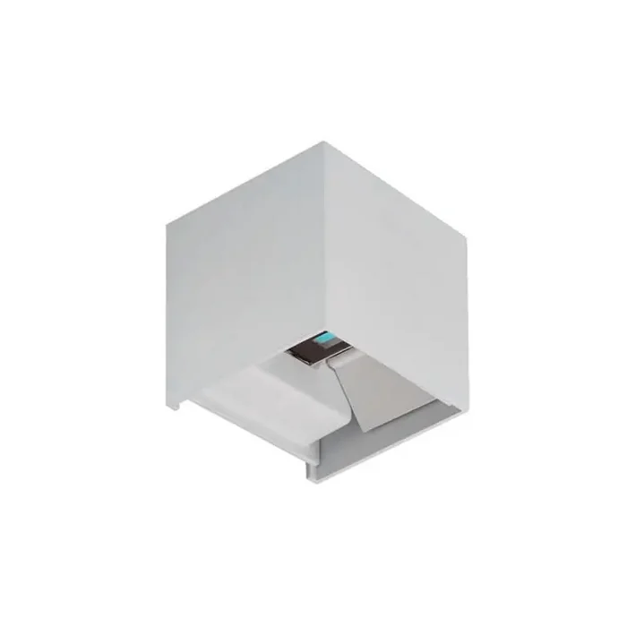 Aplique LED Cubo 10w 3000k Branco com &Acirc;ngulo Ajust&aacute;vel