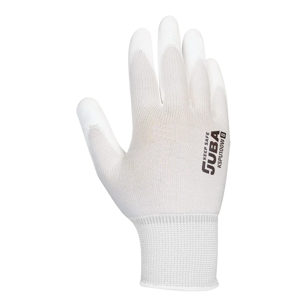 Luva Keep Safe Pe com Palma Pu, Branco T6. Juba