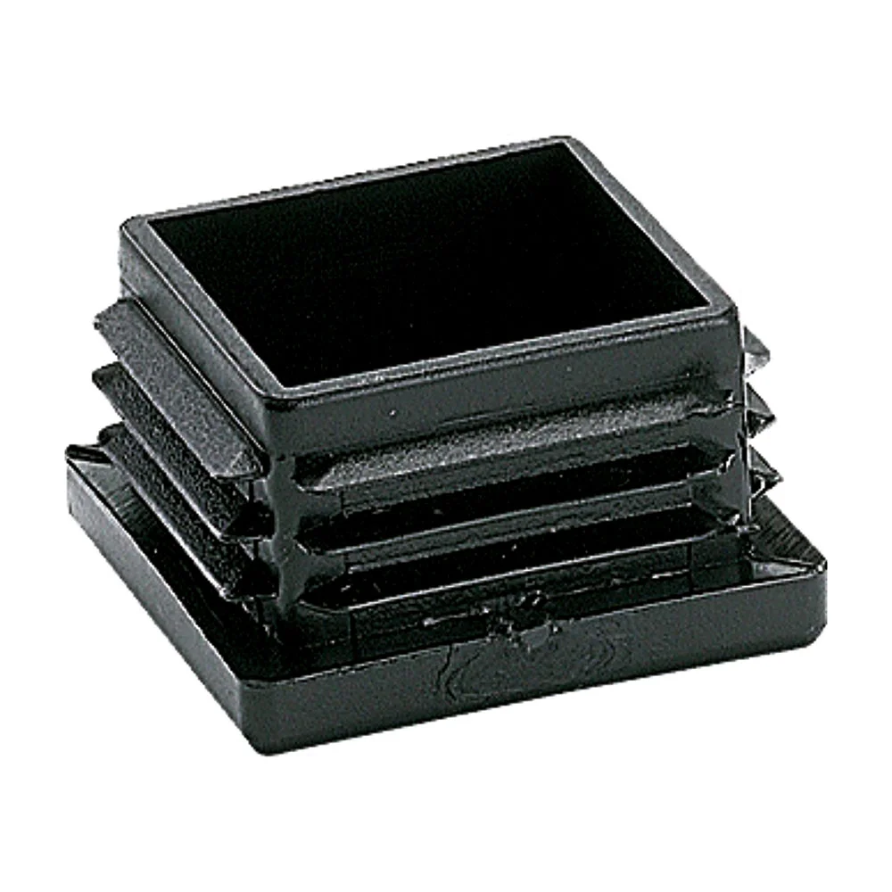 Ponteira Quadrada Abas Cnt03 25x25mm Pr Micel