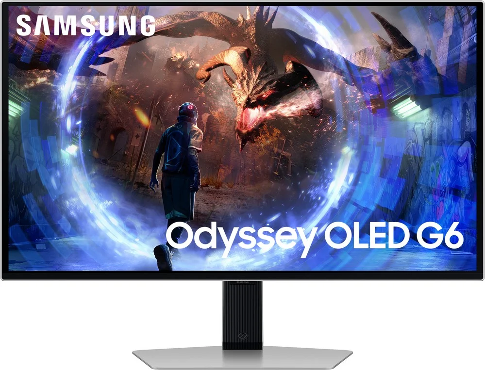 Monitor Gaming Odyssey G6 Oled 27" G60sd Quad Hd Prateado - Samsung