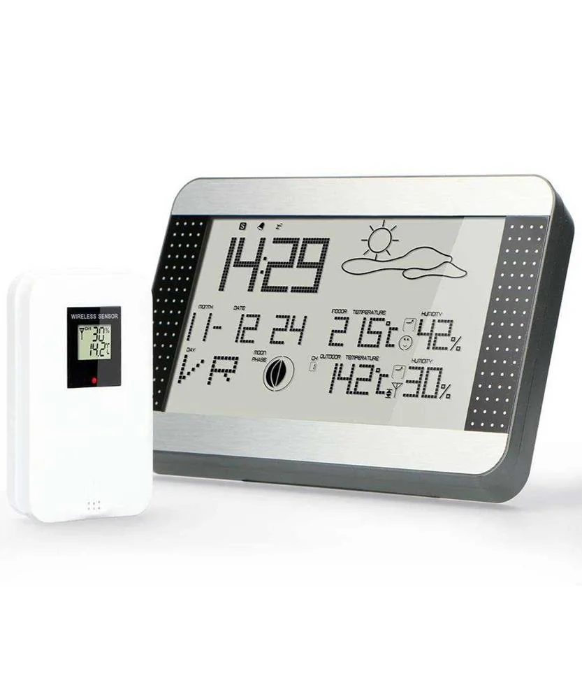 Esta&ccedil;&atilde;o Meteorol&oacute;gica com Sensor Sem Fios Sil.