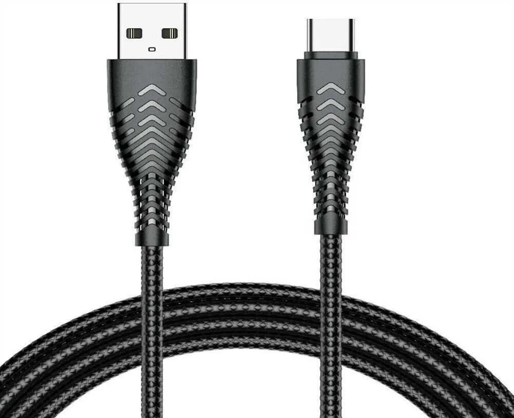 Veger Cable Usb a To Type C 2,4a V104 1,2 M Black