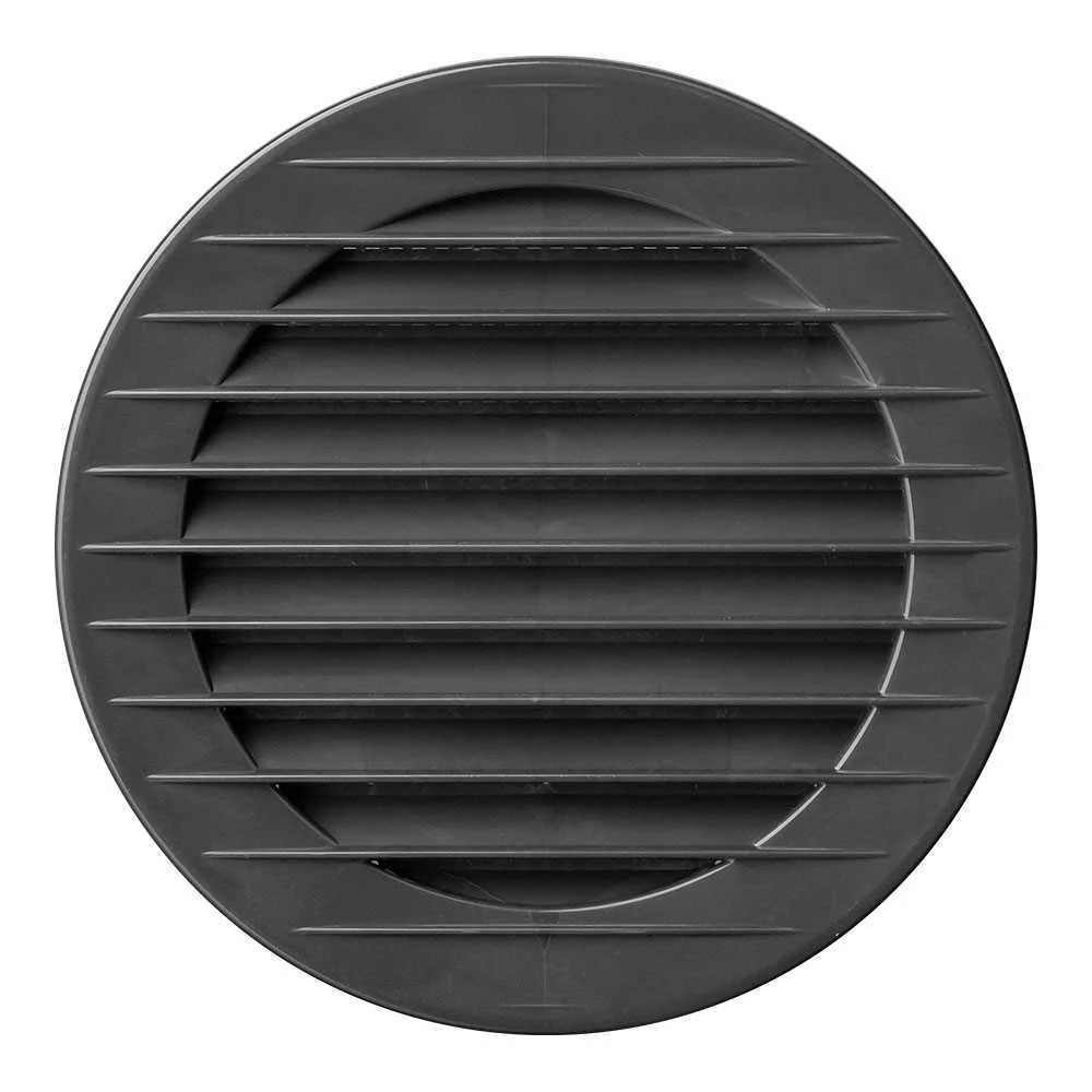 Grelha de Ventila&ccedil;&atilde;o Redonda com Inser&ccedil;&atilde;o, Abs, C.